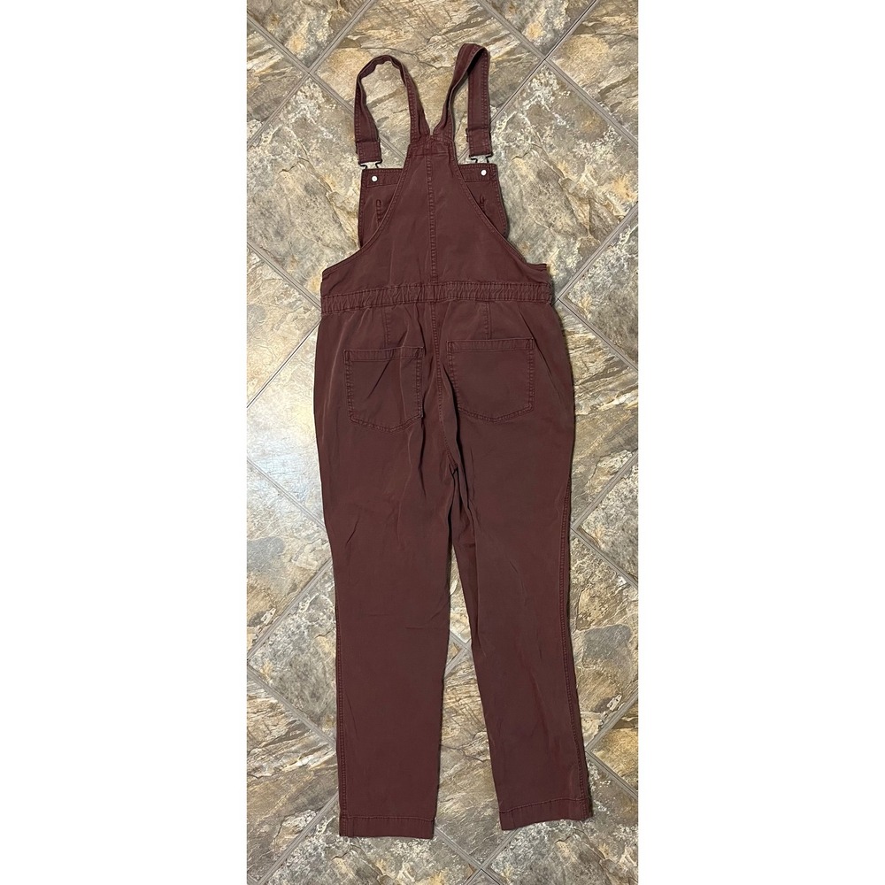 Duluth Trading Co Overalls Women Small Purple Drawstring Utility Bibs - Picture 4 of 7